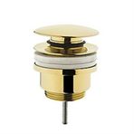 VitrA Origin Basmalı Lavabo Süzgeci A4514974 Evrensel - Yuvarlak - Soft Altın