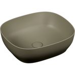 VitrA Outline 5994B483-0016 48 cm Mat Siyah Kare Çanak Lavabo
