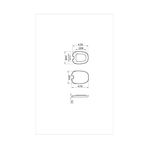 VitrA Plural 126-483-009 Klozet Kapağı, Mat Siyah
