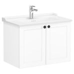 VitrA Root Classic 68722 Mat Beyaz 80 cm Kapaklı Lavabo Dolabı