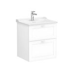 VitrA Root Classic 68848 Mat Beyaz 60 cm Çekmeceli Lavabo Dolabı