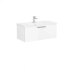 VitrA Root Flat 100 cm Beyaz Çekmeceli Banyo Dolabı Alt Modül Lavabo