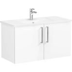 VitrA Root Flat 66318 100 CM Kapaklı Lavabo Dolabı