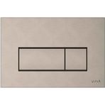 Vitra Root Square 740-2395 Kumanda Paneli, Fırçalı Nikel Fırçalı Nikel