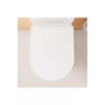 Vitra S20 Round Universal Klozet Kapağı Duroplast - Üstten Sıkmalı Yavaş Kapanır - Beyaz Teşhir Outlet Vitrin