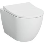 Vitra S60 Kanalsız Asma Klozet + Vitra Slim Duroplast Kapak - Beyaz