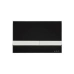 Vitra Select 740-1101 Kumanda Paneli, Siyah-Krom Buton