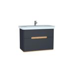 Vitra Sento 100 cm Antrasit Banyo Dolabı