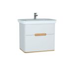 Vitra Sento 80 cm Mat Antrasit Banyo Dolabı