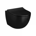 Vitra Sento Rim-Ex Asma Klozet 54Cm Mat Siyah 7748B083-0559