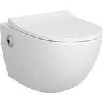 Vitra Sento Temassız Entegre Musluklu Rim-Ex Kanalsız Asma Klozet 7948B403-6592 - Beyaz