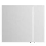 VitrA Shift T20 Aynalı Banyo Dolabı 81006, 80 cm, Sağ Kapaklı, Parlak Beyaz