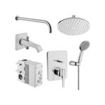 VitrA Suit Ankastre Elduşlu Banyo/duş Seti,6 Parça, Krom A42286, A42490, A45652, A41949, A45708, A45679 Diğer