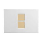 Vitra Twin2 740-0102 Kumanda Paneli Beyaz Altın