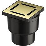 VitrA V-Flow 5608275 Kare Parlak Altın Duş Kapağı