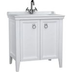 VitrA Valarte 80 cm Beyaz Banyo Dolabı