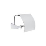 VitrA Vitra Base 800 Kapaklı Tuvalet Kağıtlığı Krom A44086 Gri