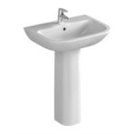 VitrA Vitra S20 Lavabo 5503l003-0001 Oval - 60x46 Cm - Tek Armatür Delikli - Su Taşma Delikli - Beyaz