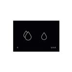 VitrA Vitra V-care Smart Kumanda Paneli, Siyah (8 cm Gömme Rezervuarlar için) 768-1501