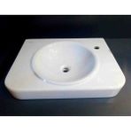 VitrA Water Jewels Lavabo 60CM - Beyaz - Tezgah Üstü - Armatür Batarya Delikli