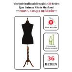 Vitrin Amaçlı 36 Beden Terzi Mankeni Vitrin Mankeni Cansız Manken (Iğne Batmaz)