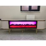 vitrin concept DWpa59Mtkz Şömineli 180Cm Tv Sehpası