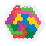 Vitrin Dolusu 02 016 AHŞAP PETEK TANGRAM