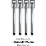 Viva 4’lü Set 25 cm Katlanır Sehpa Ayağı
