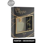 Viva Cappio Classic EDT 60 ml Kadın Parfüm Seti Odunsu Baharatlı Çiçeksi Koku
