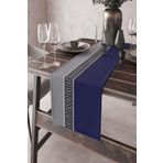 Viva Home 40X140Cm Dokuma Leke Tutmaz Premium Tay Tüyü Kumaş Masa Örtüsü Runner Avangarde Rnr144