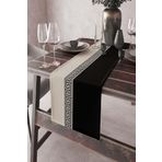 Viva Home 40X140Cm Masa Örtüsü Runner Premium Tay Tüyü Dokuma Leke Tutmaz Kumaş Avangarde Rnr146