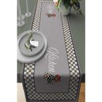 Viva Home 40x140cm Premium Tay Tüyü Dokuma Leke Tutmayan Kumaş Masa Örtüsü Runner Kitchen Mutfak Rnr165