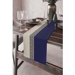 Viva Home 40X140Cm Tay Tüyü Dokuma Premium Leke Tutmaz Kumaş Masa Örtüsü Runner Avangarde Rnr143