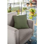 Viva Home 43X43Cm Haki Premium Tay Tüyü Döşemelik Kumaş Dekoratif Çift Taraflı Kırlent Yastık Kılıfı Krl024