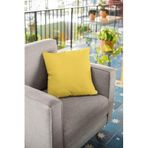 Viva Home 43X43Cm Sarı Tay Tüyü Döşemelik Premium Kumaş Dekoratif Çift Taraflı Kırlent Yastık Kılıfı Krl016