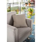 Viva Home 43X43Cm Vizon Çift Taraflı Tay Tüyü Döşemelik Premium Kumaş Dekoratif Kırlent Yastık Kılıfı Krl008