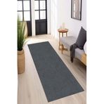 Viva Home Antrasit Özel Ölçü Kesme Rulo Yolluk Kaymaz Taban Hol Antre Mutfak Halısı Ar1487, Antrasit, 100 X 200
