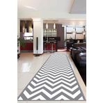 Viva Home Kaymaz Taban Kesme Rulo Yolluk Gri Yolluk, Gri, 100 X 130