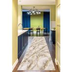 Viva Home Kaymaz Taban Kesme Yolluk Gold Mermer Ar319, Bej, 100 X 520