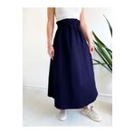 Viva Vogue Gabardin Çan Etek Lastikli Bel
