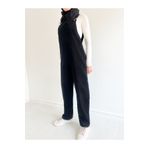 Viva Vogue Gabardin Salopet Siyah Tulum