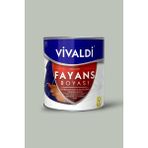 Vivaldi Fayans Boyası - Astar ve Vernik Gerektirmeyen Boya - Sınırsız Renk 1 kg - 1 lt - Siyah