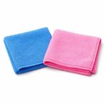 VIVALUXE 2’li Temizlik Bezi Setii 1 Mikrofiber Bez + 1 Genel Kullanım Bezi, Tüy Bırakmaz, Süper Emici, Çok Amaçlı Mutfak, Araç, Ev Temizlik Bezi