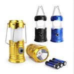 VIVALUXE DP-78 LED Kamp Feneri, Taşınabilir Pilli El Feneri, Parlak Işık, Kamp, Balıkçılık, Acil Durum ve Bahçe Kullanımı İçin Dayanıklı Lamba, 2 in 1