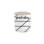 VIVAS Good Vibes Espresso, Double Türk Kahvesi Fincanı - Kulpsuz Bardak