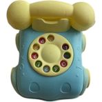 Vivaverse Mavi Bebek Araba Çevirmeli Telefon Oyuncağı - Çok Renkli