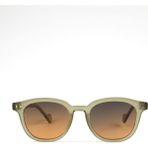Vivaviss Hayal C5-48 Unisex Güneş Gözlüğü Şeffaf Yeşil Çerçeve Degrade Cam