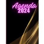 "Vive Organizado 2024", planificador mensual, semanal y diario.: Agenda colorida y motivadora, que te ayuda a organizarte para llegar a tus metas.
