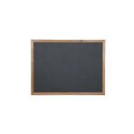 Vivekka 40X60 Duvara Monte Ahşap Çerçeve Laminat Kara Yazı Tahtası
