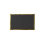 Vivekka 50X70 Duvara Monte Ahşap Çerçeve Laminat Kara Yazı Tahtası
